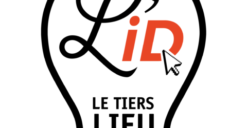 Logo du tiers-lieu L'iD, composé d'une ampoule et de texte
