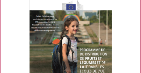 Commission européenne Notre établissement participe au programme de l'Union européenne à destination des écoles, mis en oeuvre avec le soutien financier de l'Union européenne Programme de distribution de fruits et légumes et de lait dans les écoles de l'UE