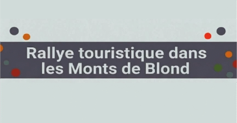 Rallye touristique dans les Monts de Blond