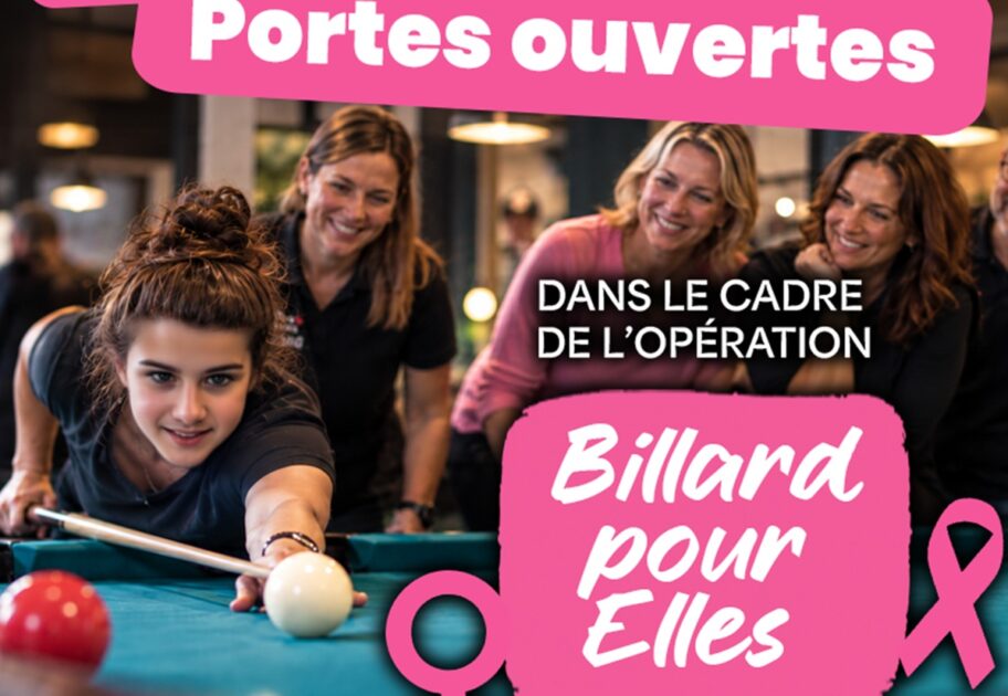 Porte ouvertes dans le cadre de l'opération billard pour elles
